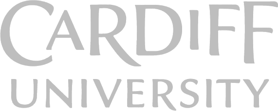 Logo ufficiale della Cardiff University, partner accademico internazionale per la ricerca e l'innovazione tecnologica di MetricMate.