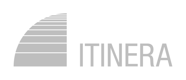 Logo ufficiale di Itinera, partner strategico e cliente aziendale della piattaforma MetricMate.